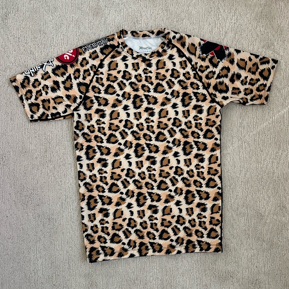 XMartial Leopard Rash Guard